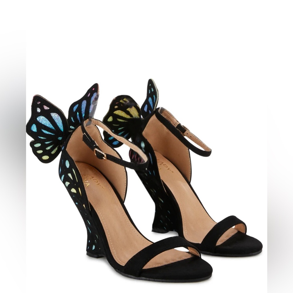 Lady Go Diva Lovely Sensation Wedge Heels- Size 6